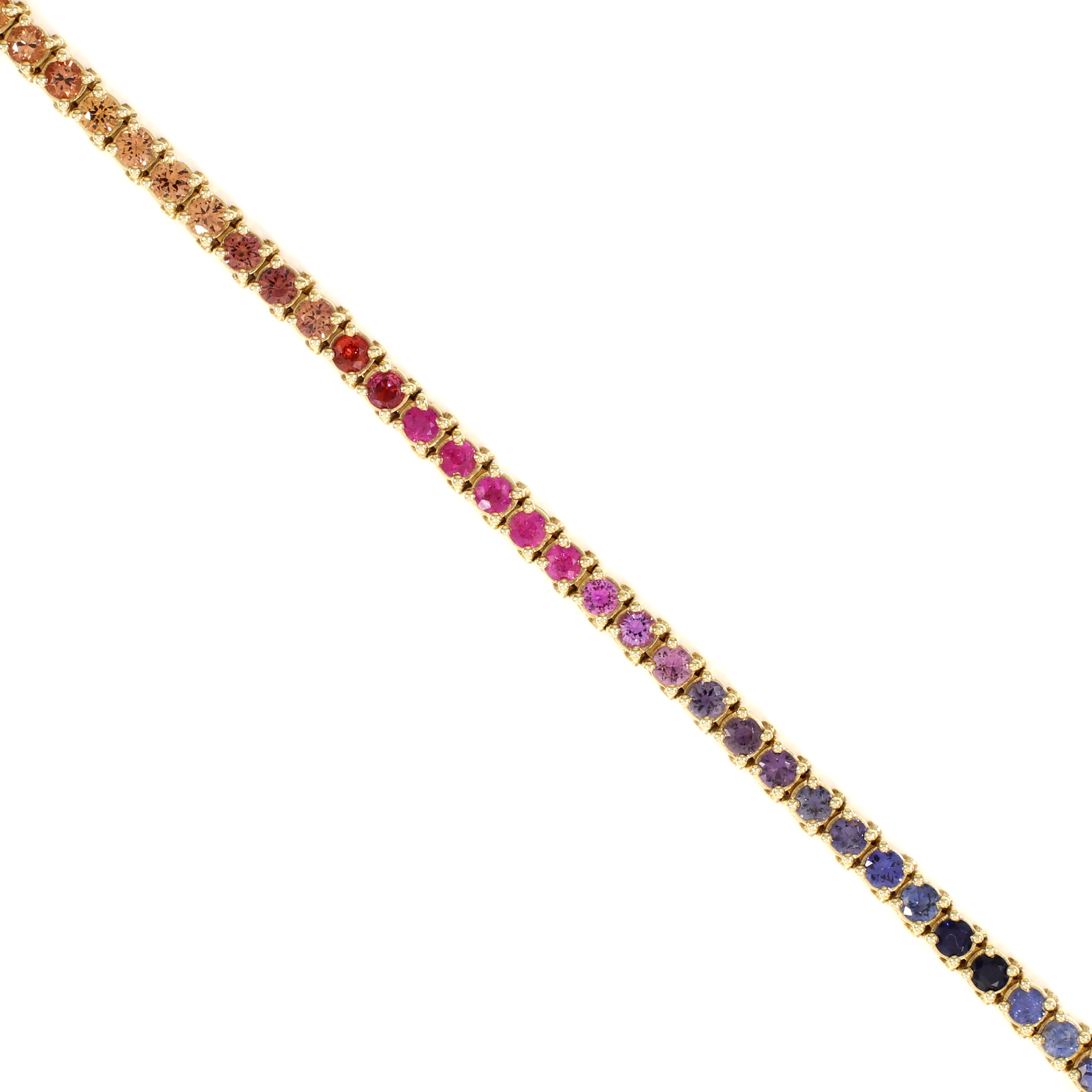 Rainbow Sapphire Bracelet