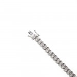 Double Row "S" Tennis Bracelet