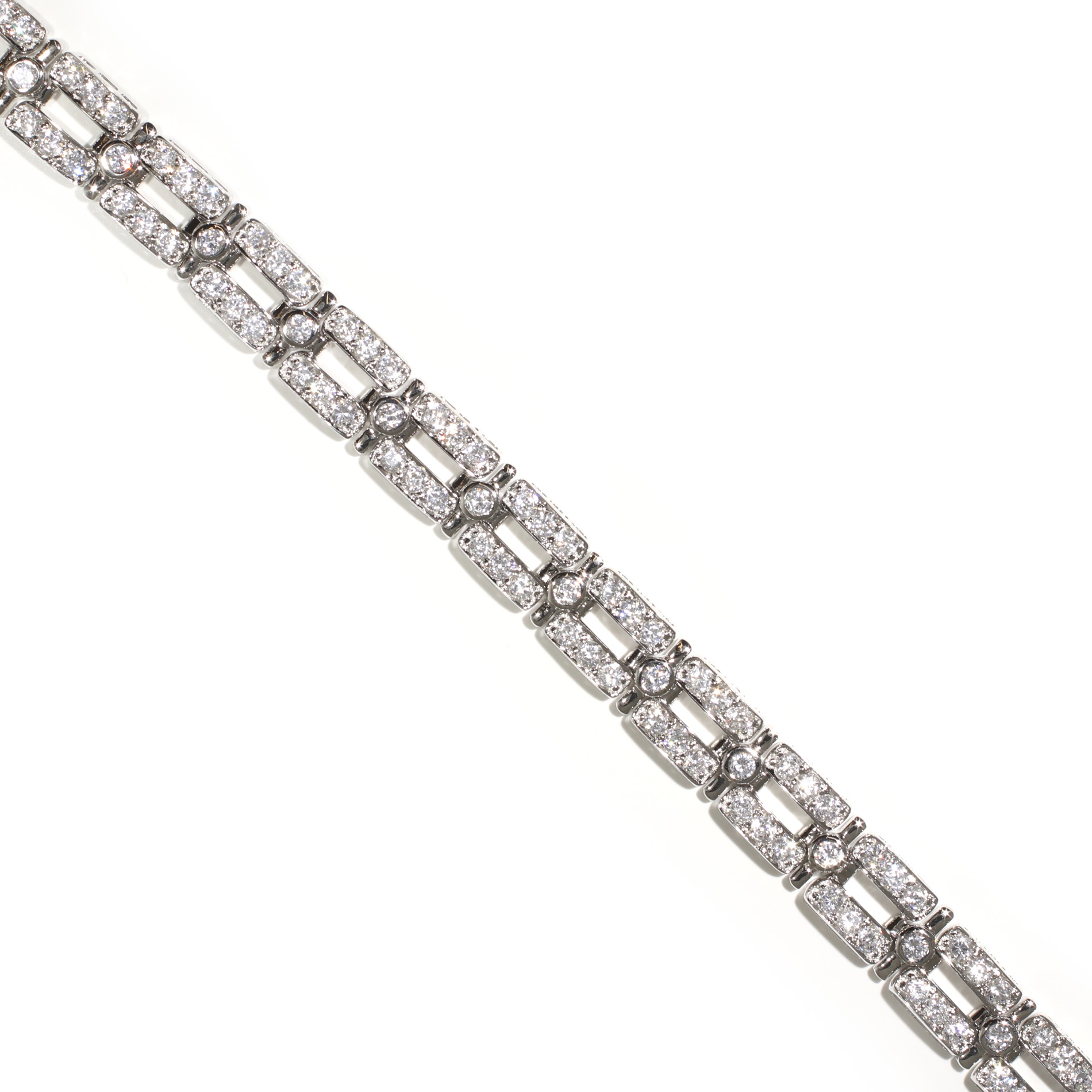 Double Bar Tennis Bracelet