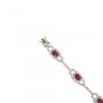 Vintage Look Ruby Bracelet