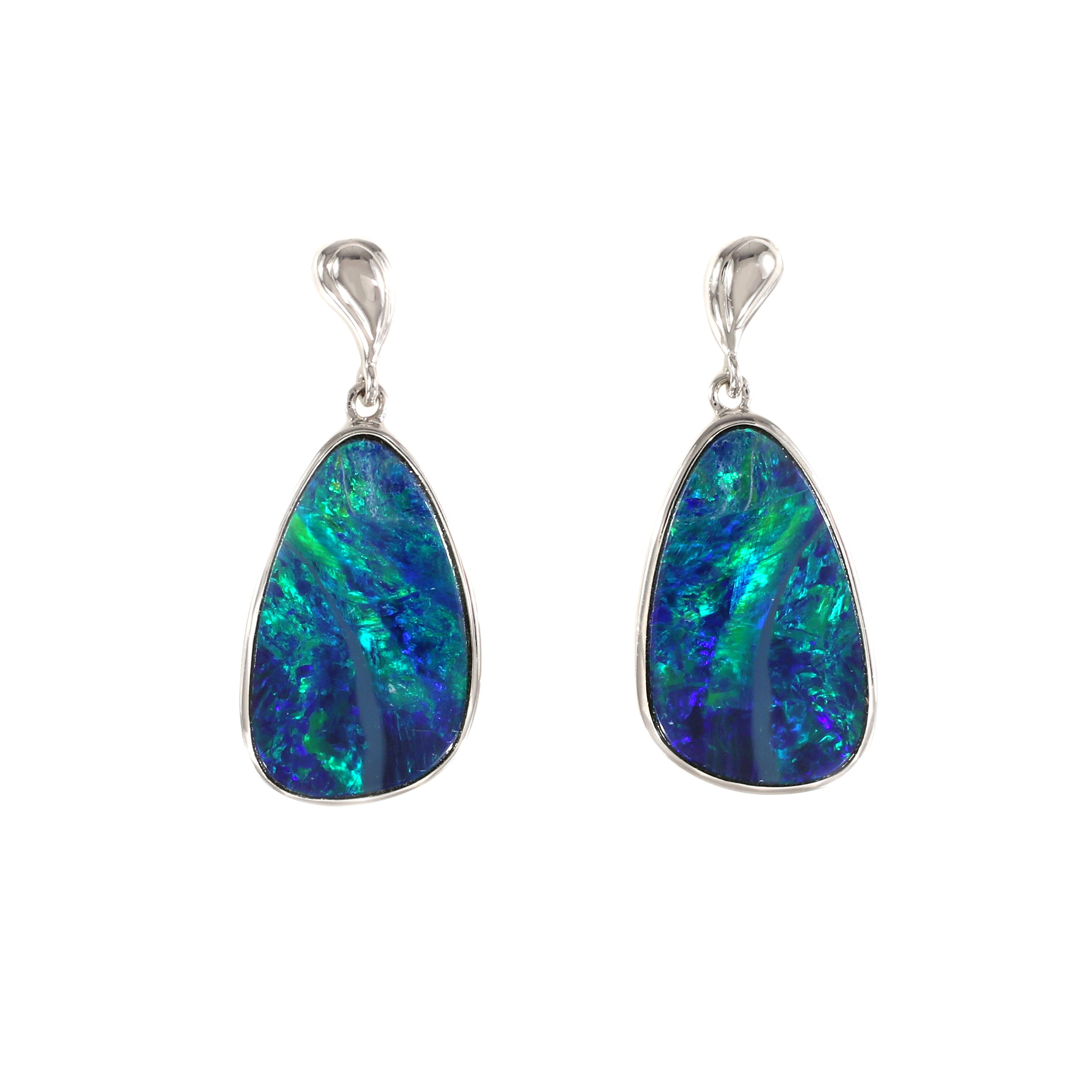 Tamara G Designs Boulder Opal Drop Earrings