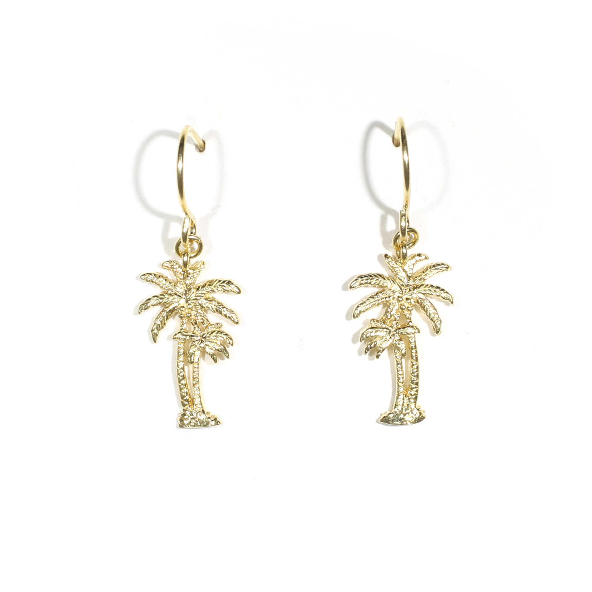 Mom And Baby Palm Tree Earrings