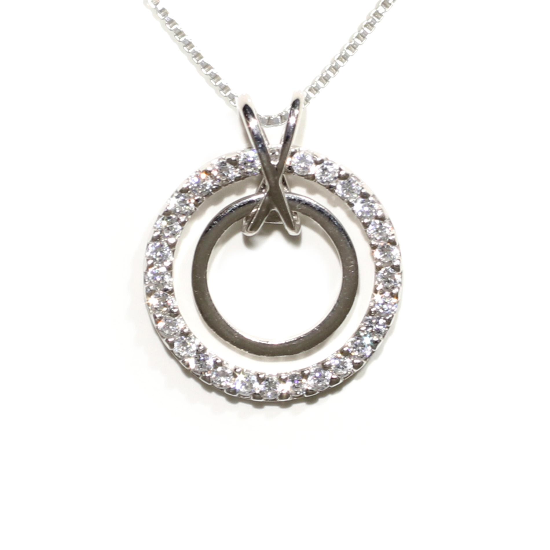 Double Circle Pendant