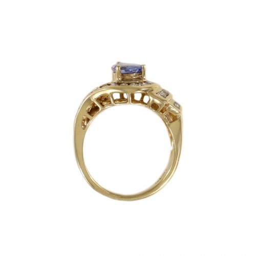 Tamara G Designs | Tanzanite & Diamond Ring