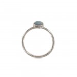 Petite Freeform Boulder Opal Ring