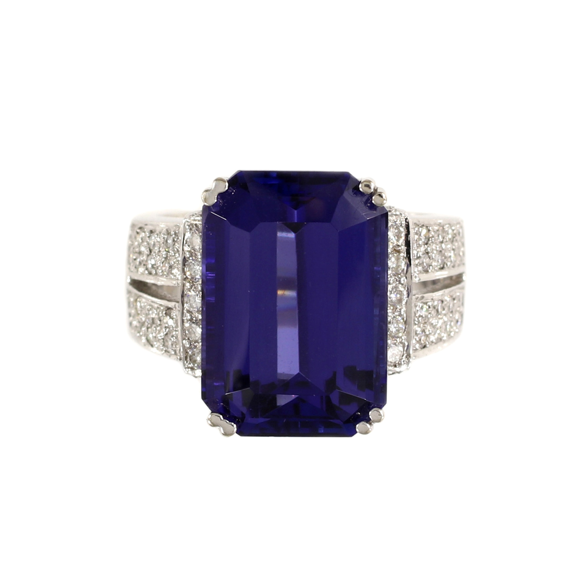 Large Tanzanite Ring