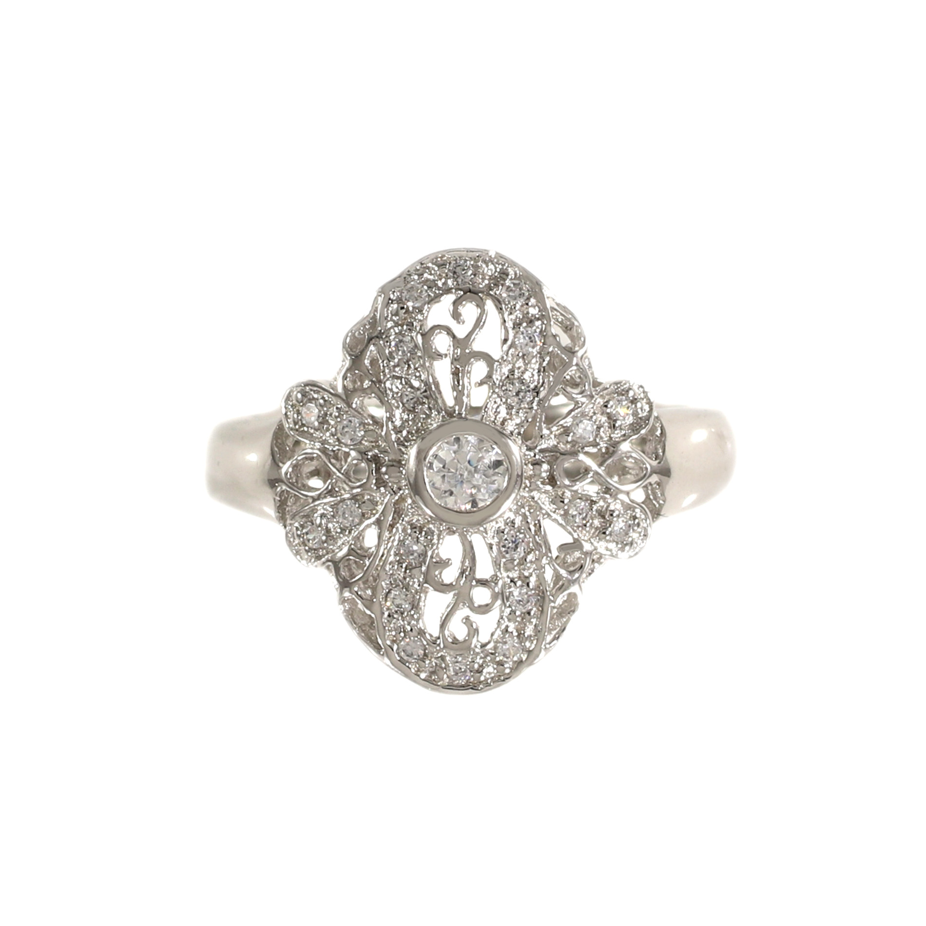 Tamara G Designs | Vintage Floral Inspired Ring