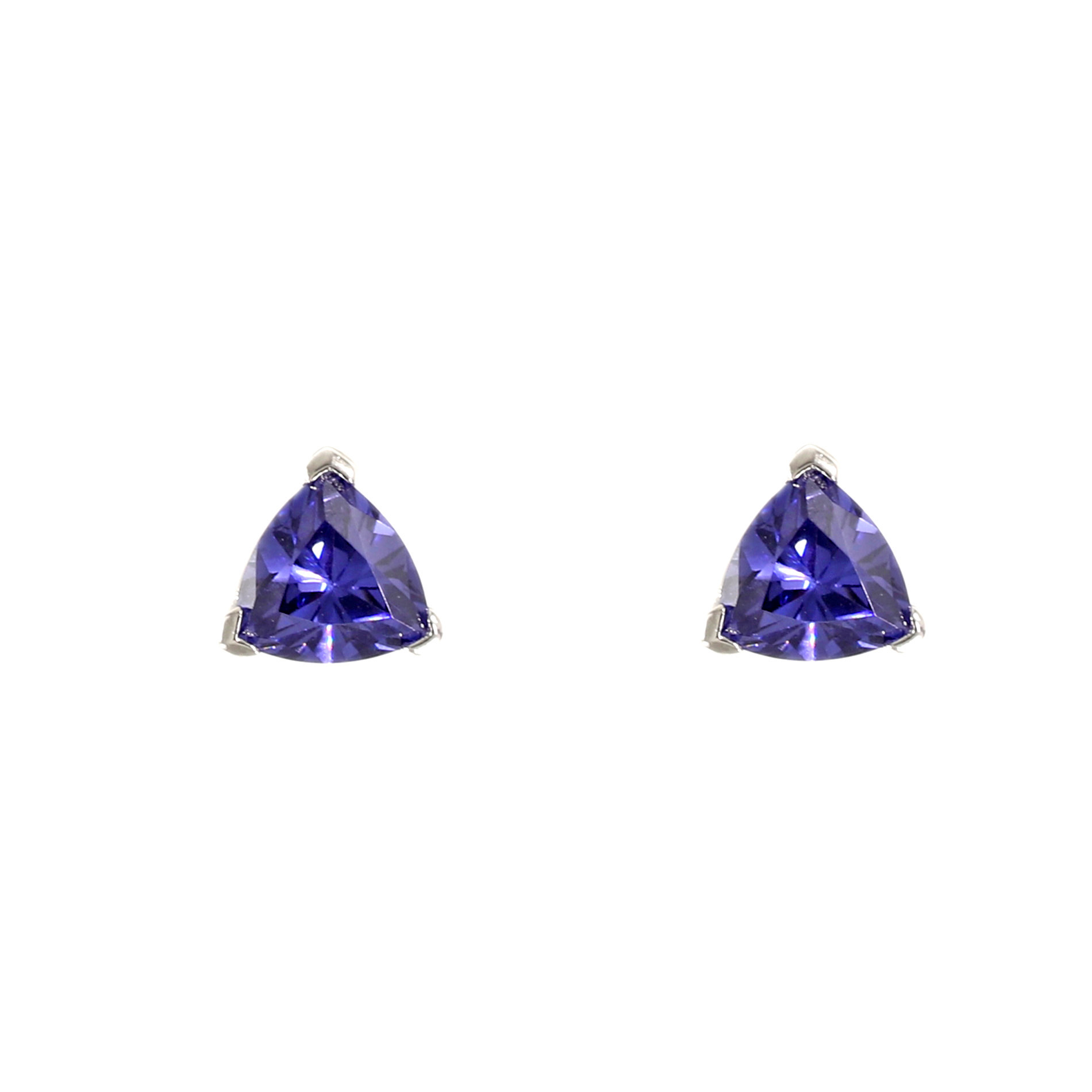 Tamara G Designs | Trillion Tanzanite Studs