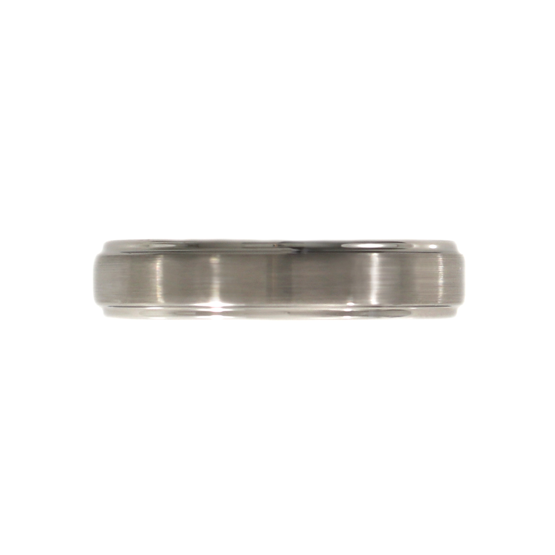 Brushed Tungsten Ring