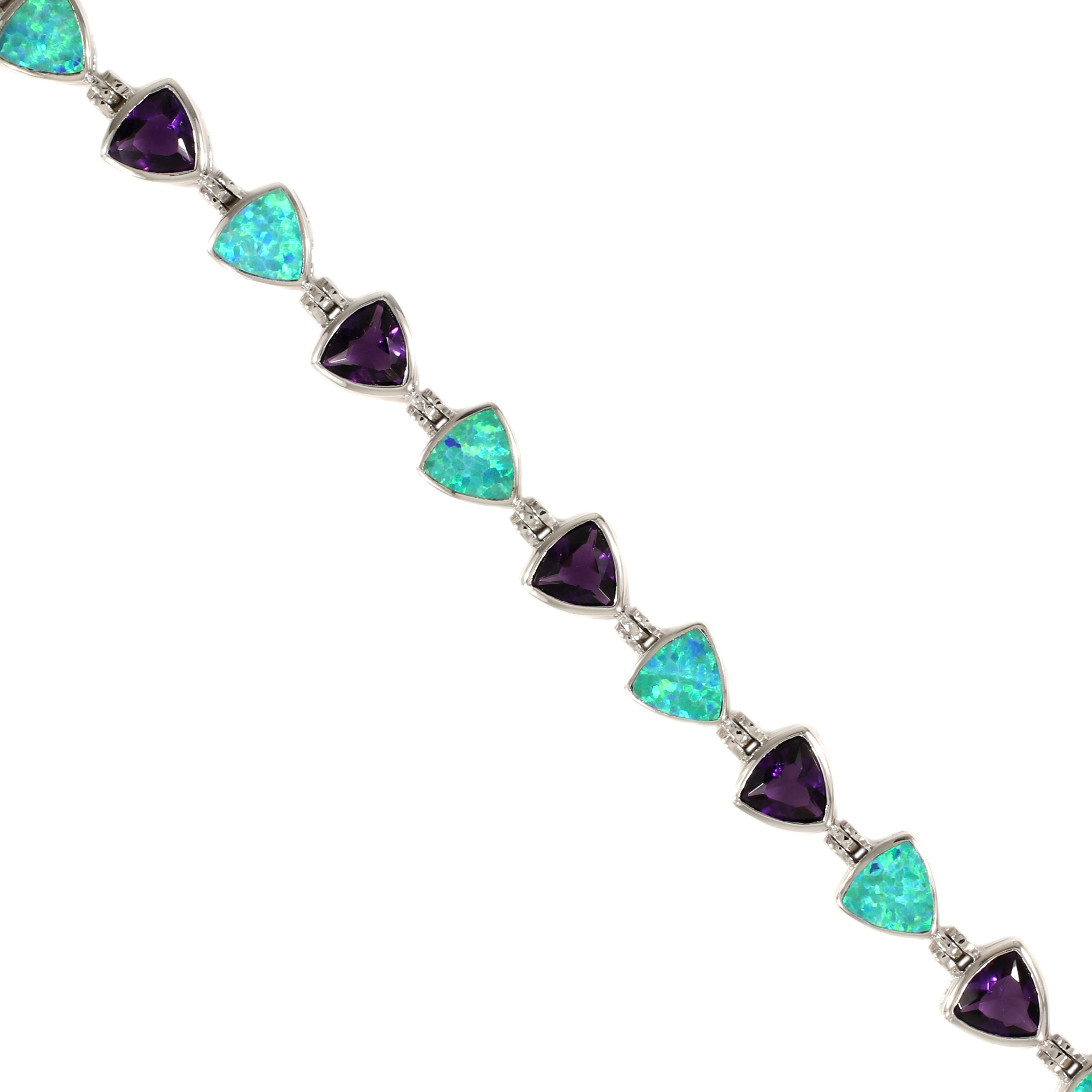 Opal & Amethyst Bracelet