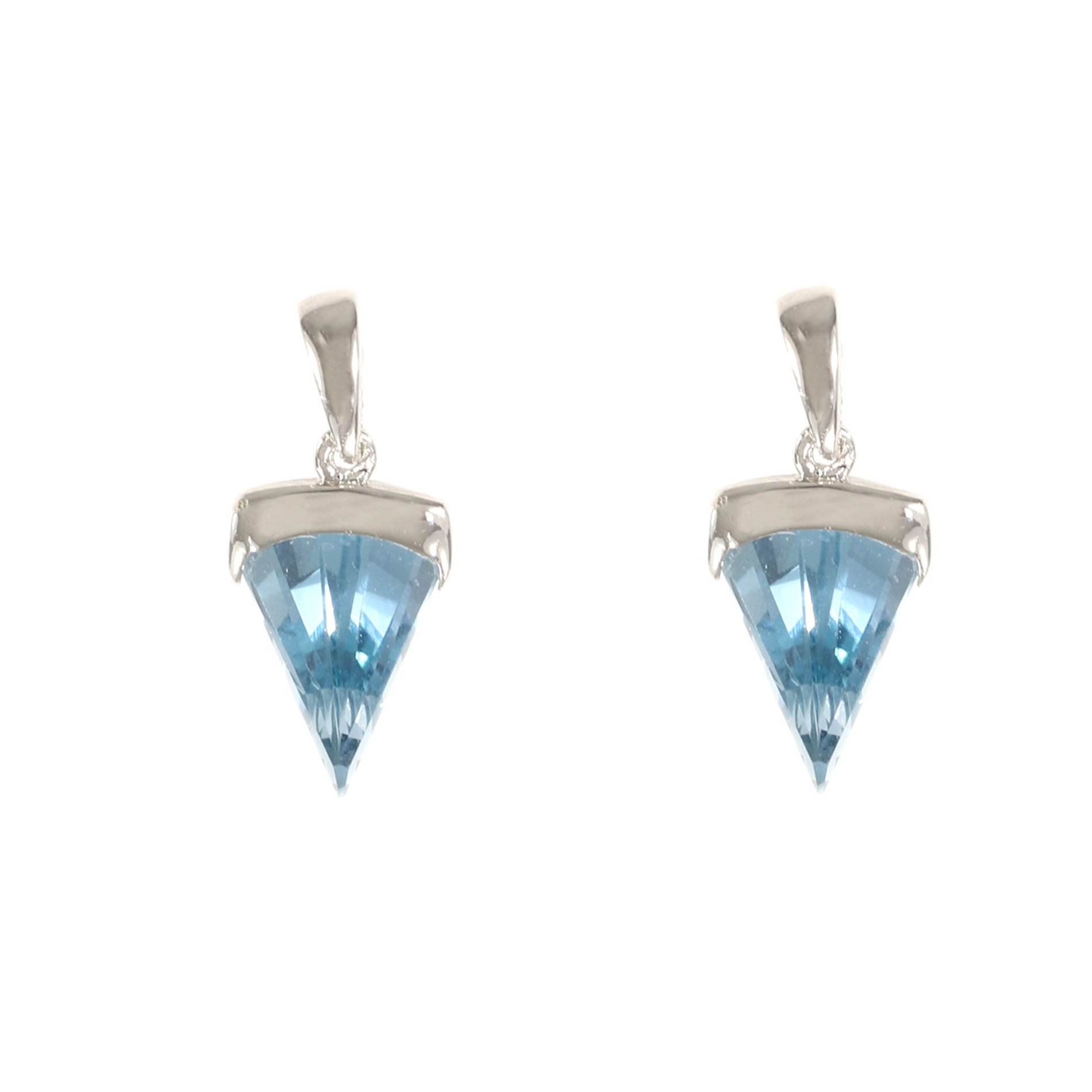 Aqua Wave Earrings